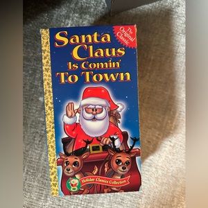 Golden Books Santa Claus Is Coming to Town (VHS)